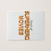 Tired of Superheld Movies Legpuzzel (Horizontaal)