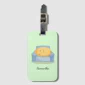 Tired Potato Bagagelabel (Voorkant (verticaal))