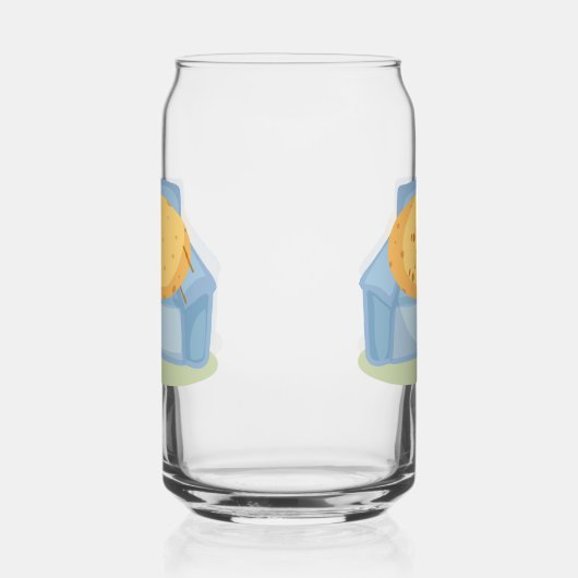 Tired Potato Blikvorm Glas (Rechts)