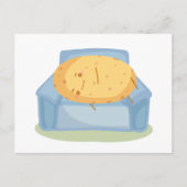 Tired Potato Briefkaart (Voorkant)