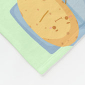 Tired Potato Fleece Deken (Hoek)