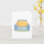 Tired Potato Kaart (Gele Bloem)