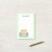 Tired Potato Post-it® Notes (Op bureau)