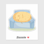 Tired Potato Sticker (Vel)