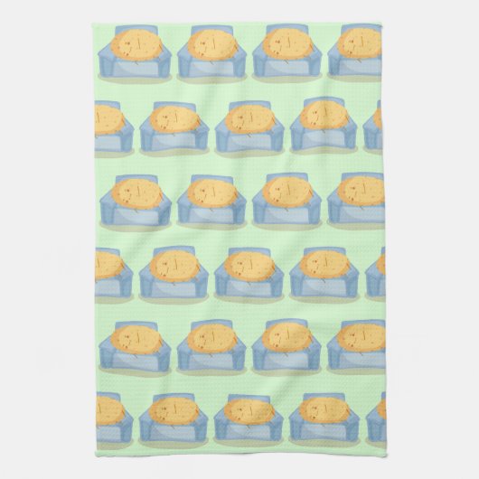 Tired Potato Theedoek (Verticaal)