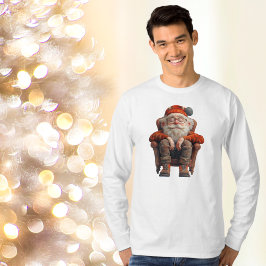 Tired Santa 2 Mannen T-shirt