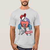 Tired skull.　ONEIGHTH Tokyo Original T-shirt (Voorkant)