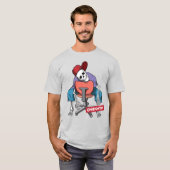 Tired skull. ONEIGHTH Tokyo Original T-shirt (Voorkant volledig)