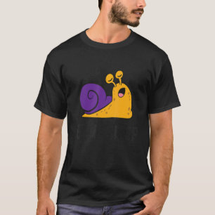 Tired Snagel laat me slapen Slak Pajama T-shirt