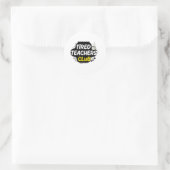 Tired Teachers Club Sticker – Grappig Leven Als Le (Tas)