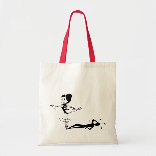 Tireless Ballerina Tote Bag (Voorkant)