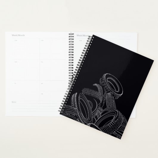 Tires Planner Calendar Notebook (Display)
