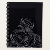 Tires Planner Calendar Notebook (Voorkant)