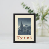 Tirol Austria Briefkaart (Staand voorkant)