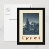Tirol Austria Briefkaart (Voorkant / Achterkant)