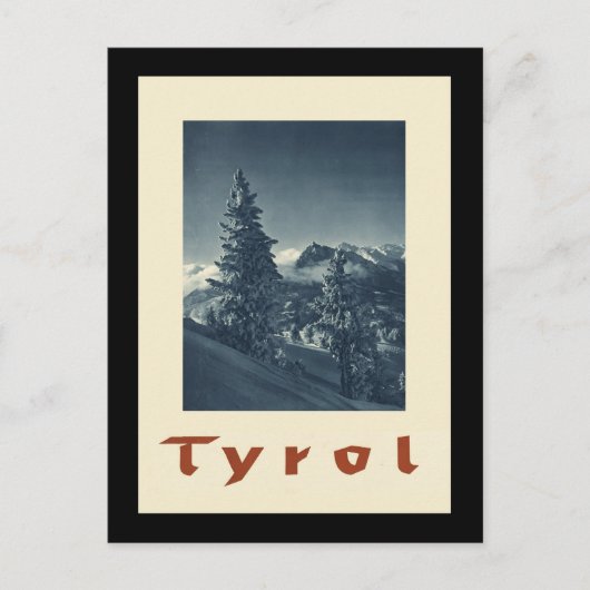 Tirol Austria Briefkaart (Voorkant)