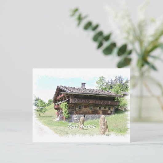 Tirol Austria Briefkaart (Staand voorkant)