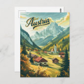 Tirol Austria Briefkaart (Voorkant / Achterkant)