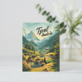 Tirol Austria Briefkaart (Staand voorkant)