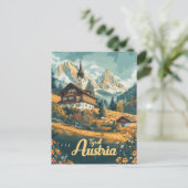 Tirol Austria Briefkaart (Staand voorkant)