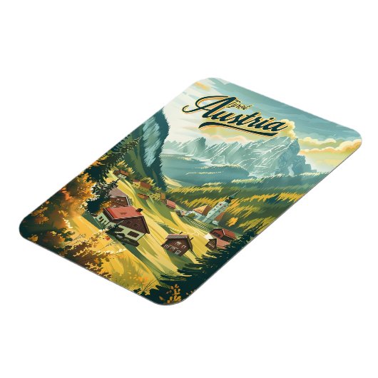 Tirol Austria Magneet (Linkerzijde)