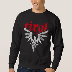 Tirol Eagle Retro Lettering Cool Tiroler Bua Madl Trui
