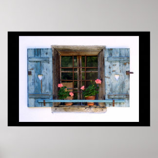 Tirol - finestra poster