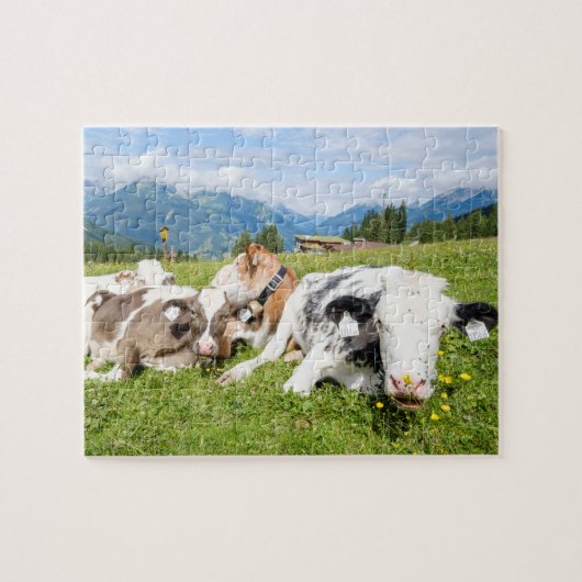 Tirol, Oostenrijk Legpuzzel (Horizontaal)