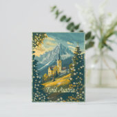 Tirol Oostenrijk Vintage Briefkaart (Staand voorkant)