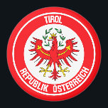 Tirol Round Emblem Magneet<br><div class="desc">Tirol Round Emblem</div>