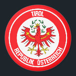 Tirol Round Emblem Magneet<br><div class="desc">Tirol Round Emblem</div>