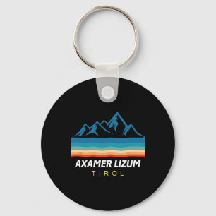Tirol Skien Axamer Lizum Ski Sneeuwboard Cadeau Sleutelhanger