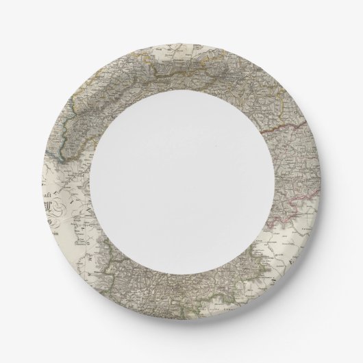 Tirol, Voralberg, Liechtenstein Papieren Bordje (Voorkant)