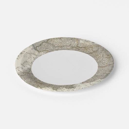 Tirol, Voralberg, Liechtenstein Papieren Bordje (Gekanteld)