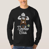 Tiroler Bua Tirol Cooler Lausbua Leather Trousers T-shirt (Voorkant)