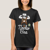 Tiroler Bua Tirol Cooler Lausbua Leather Trousers T-shirt (Voorkant)