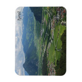Tiroolse landschap magneet (Verticaal)