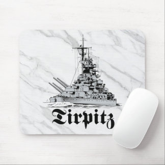 Tirpitz slagschip muismat