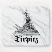 Tirpitz slagschip muismat (Voorkant)