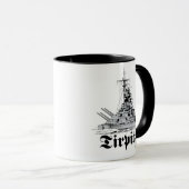 Tirpitz Zeilers Mok (Voorkant rechts)