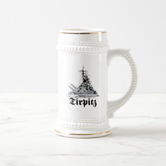 Tirpitz Zeilers Stein Bierpul (Rechts)