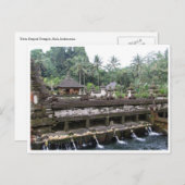 tirta empul temple bali briefkaart (Voorkant / Achterkant)