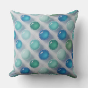 Tirta glazen koepel 3D-batikmotief Kussen