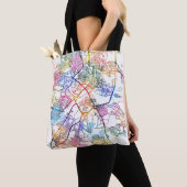 Tiruchirappalli Tamil Nadu City Map Tote Bag (Dichtbij)