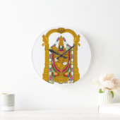 Tirupati Balaji Clock & Home Wall Decor Grote Klok (Huis)