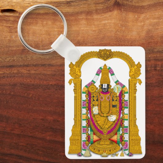 Tirupati Balaji Keychain for Daily Use (Voorkant)