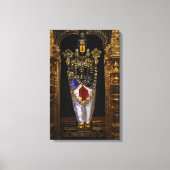 Tirupati Venkateshwara Swamy Canvas Muurkunst (Voorkant)