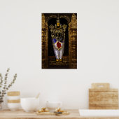 Tirupati Venkateshwara Swamy Poster (Keuken)