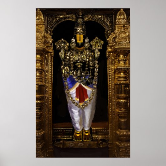 Tirupati Venkateshwara Swamy Poster (Voorkant)