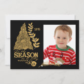 Tis de Kaart van de Foto van de Vakantie van het (Voorkant)